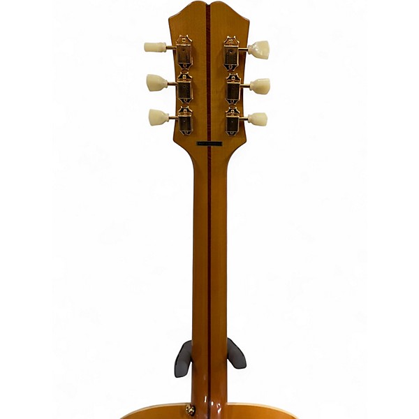 Used Epiphone Inspired by Gibson J-200 Antique Natural Acoustic Electric Guitar