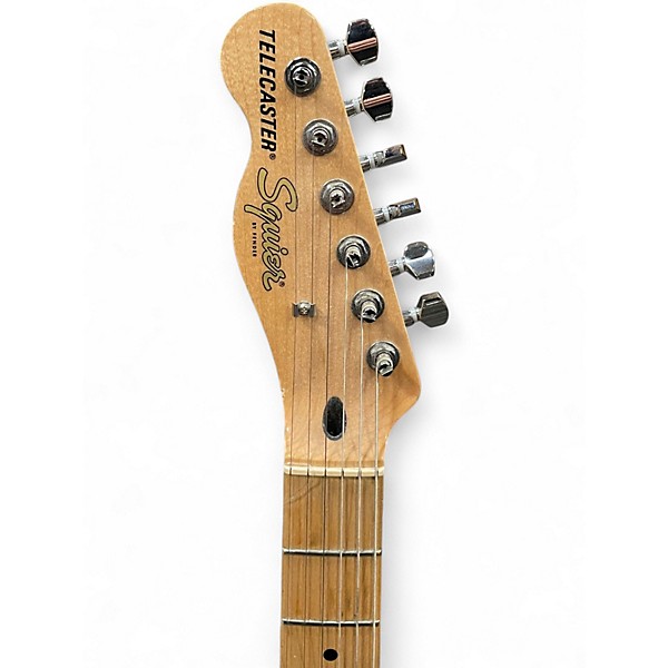 Used Squier Affinity Telecaster Left Handed Butterscotch Blonde Electric Guitar