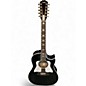 Used Taylor 657ce Bajo Quinto Black Acoustic Electric Guitar thumbnail