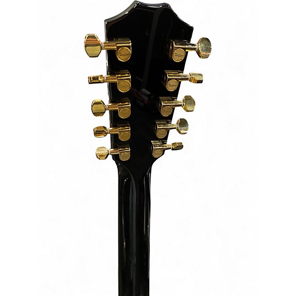 Used Taylor 657ce Bajo Quinto Black Acoustic Electric Guitar