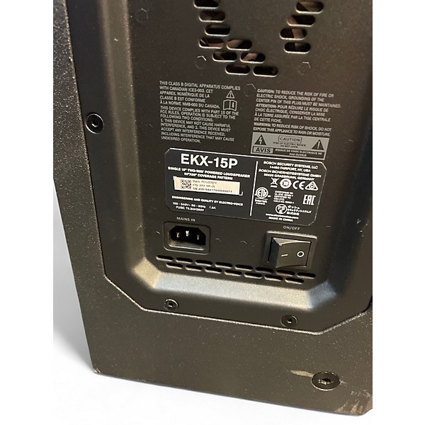 Used Electro-Voice EKX15P Powered Speaker