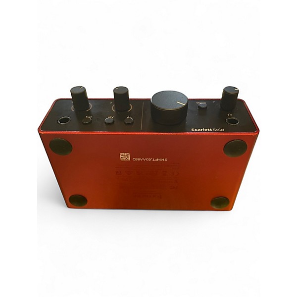 Used Focusrite Scarlett Solo Audio Interface