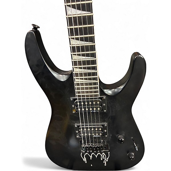 Used Jackson JS22 Dinky Ebony Solid Body Electric Guitar