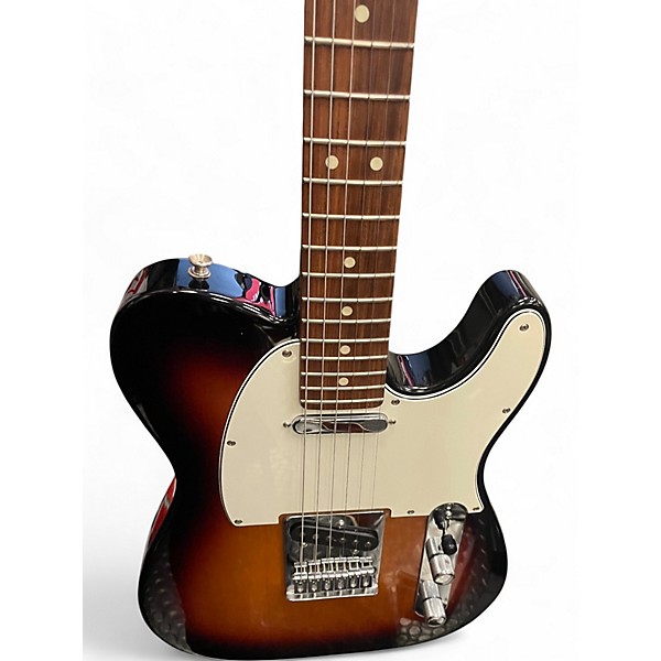 Used Fender Player Telecaster 3 Color Sunburst Solid Body Electric Guitar