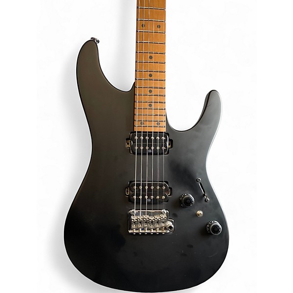 Used Ibanez AZ2402 Flat Black Solid Body Electric Guitar