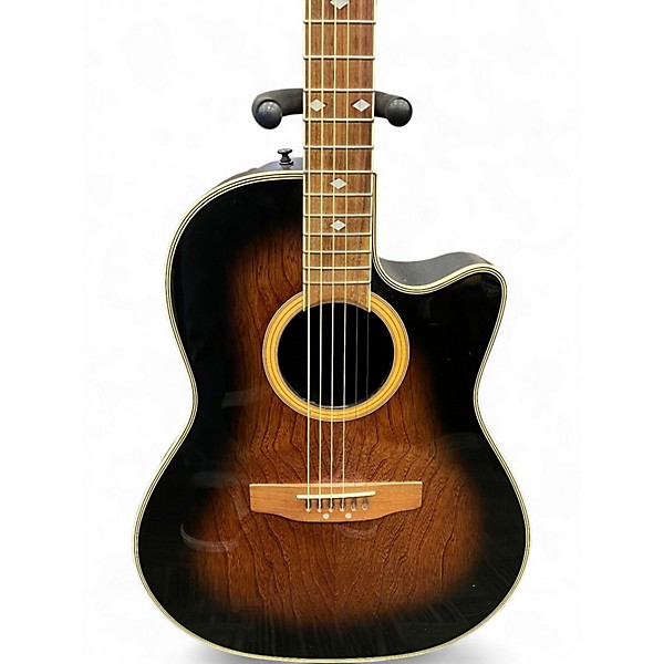 Used Applause AE36 Brown Sunburst Acoustic Electric Guitar