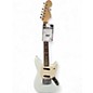 Used Fender American Performer Mustang Light blue Solid Body Electric Guitar thumbnail