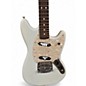 Used Fender American Performer Mustang Light blue Solid Body Electric Guitar