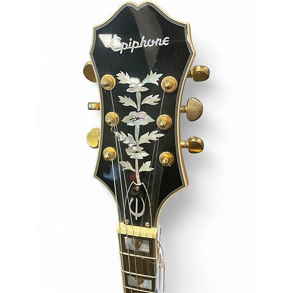 Used Epiphone Sheraton II Natural Hollow Body Electric Guitar