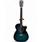 Used Guild OM-24OCE Blue Acoustic Electric Guitar thumbnail