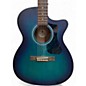 Used Guild OM-24OCE Blue Acoustic Electric Guitar
