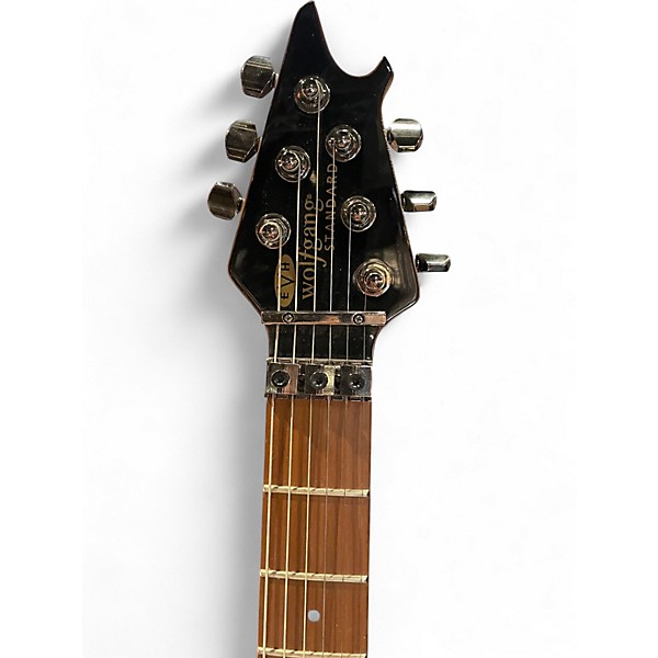 Used EVH Wolfgang WG Standard QM Chlorine Burst Solid Body Electric Guitar