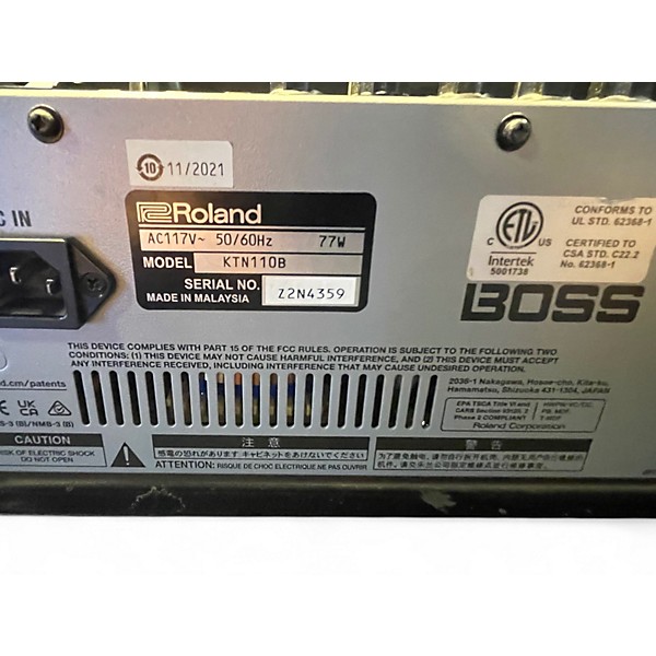 Used BOSS KATANA KTN 110B Bass Combo Amp