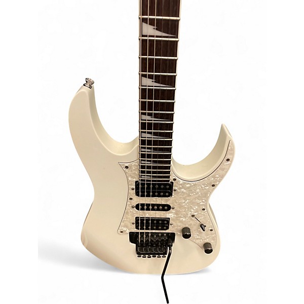 Used Ibanez RG250DX WHITE Solid Body Electric Guitar