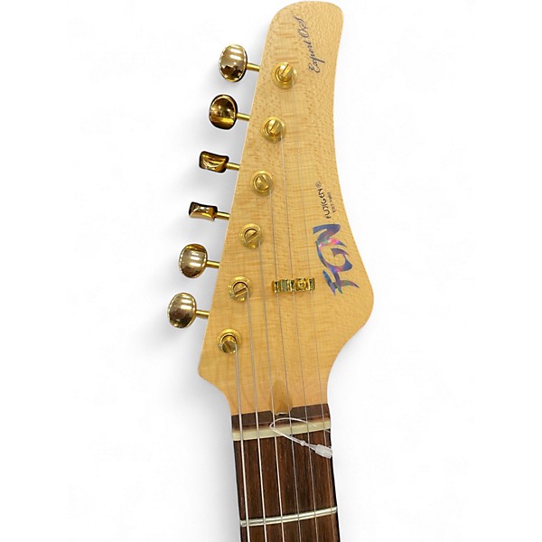 Used Fujigen Expert OS Honey Burst Solid Body Electric Guitar