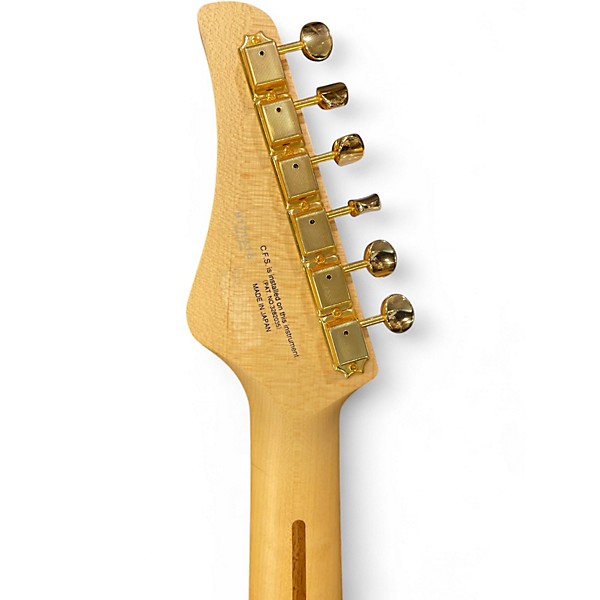 Used Fujigen Expert OS Honey Burst Solid Body Electric Guitar