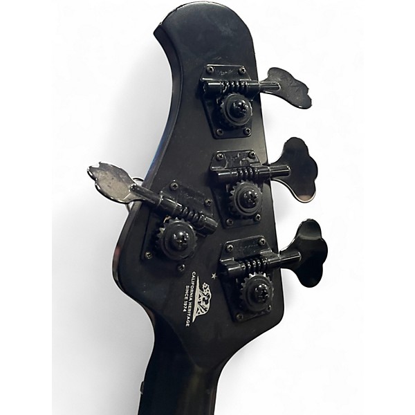 Used Ernie Ball music man sting ray 4hh Black Electric Bass Guitar