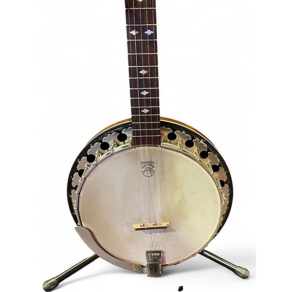 Vintage 1982 Deering Intermediate Antique Natural Banjo