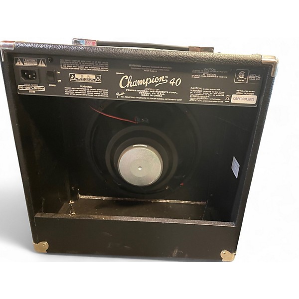 Used Fender Champion 40 Guitar Combo Amp