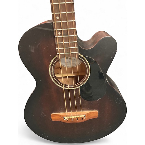 Used Mitchell T239BCE Walnut Acoustic Bass Guitar