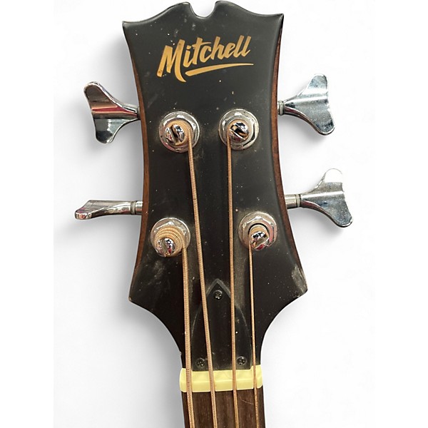 Used Mitchell T239BCE Walnut Acoustic Bass Guitar