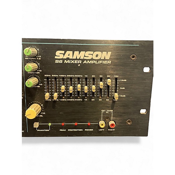 Used Samson S6 Mixer amplifier Power Amp