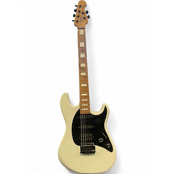Used Sterling by Music Man CT50 Chalk Grey Solid Body Electric Guitar