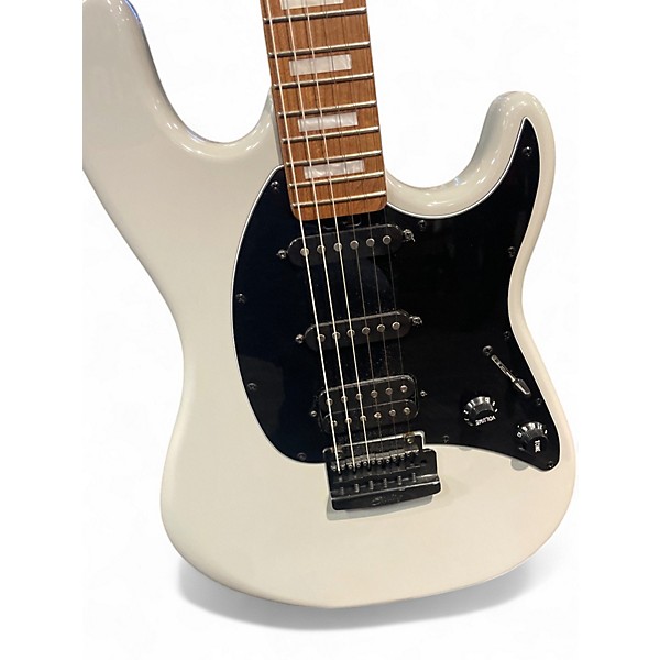 Used Sterling by Music Man CT50 Chalk Grey Solid Body Electric Guitar