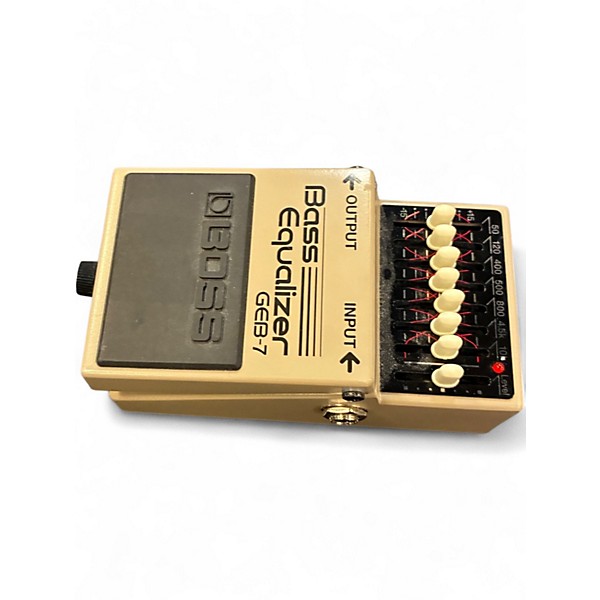 Used BOSS GEB7 7 Band Bass Equalizer Bass Effect Pedal