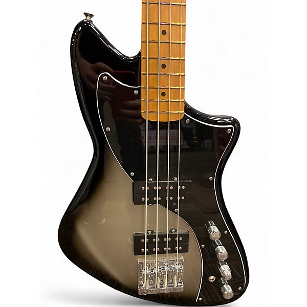 Used Fender PLAYER PLUS ACTIVE METEORA BASS Silverburst Electric Bass Guitar