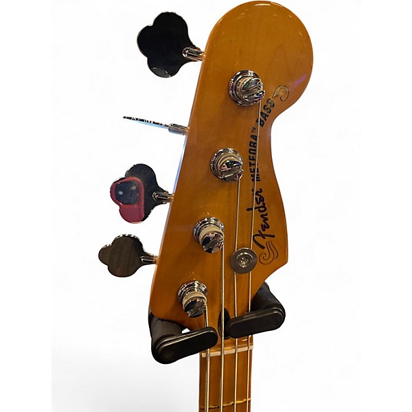 Used Fender PLAYER PLUS ACTIVE METEORA BASS Silverburst Electric Bass Guitar