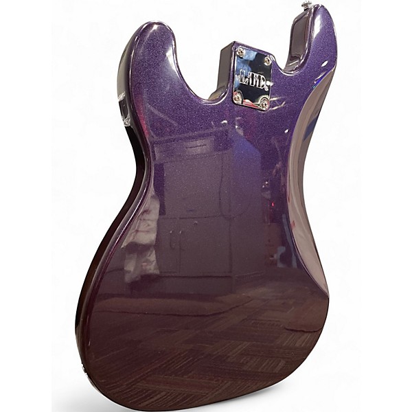 Used ESP LTD SURVEYOR '87 DARK METALLIC PURPLE Electric Bass Guitar