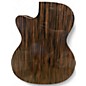 Used Lag Guitars HV50-N-ACE Natural Classical Acoustic Electric Guitar