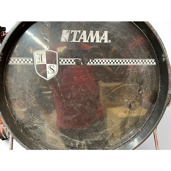 Used TAMA 4 Piece Imperialstar Midnight Blue Drum Kit