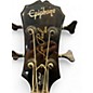 Used Epiphone Les Paul Bass Trans Gray Electric Bass Guitar