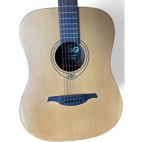 Used Lag Guitars T44D NATURAL Acoustic Guitar
