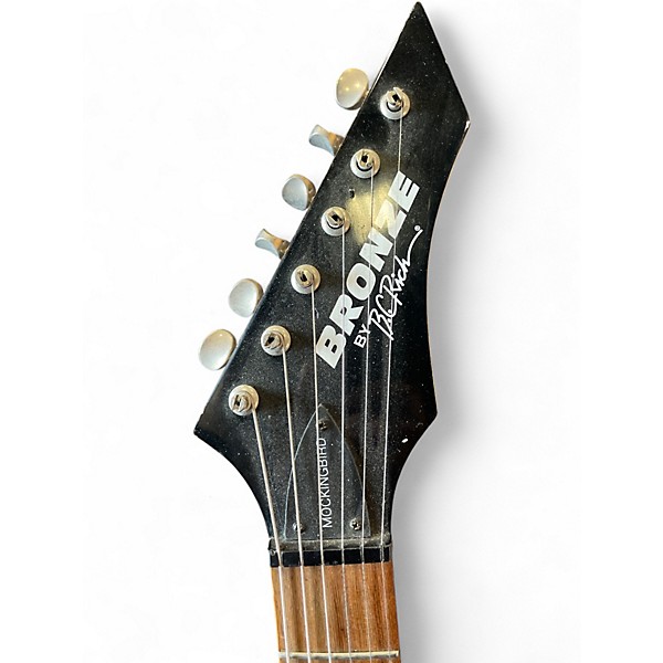 Used Bronze By B.c. Rich Mockingbird red Solid Body Electric Guitar