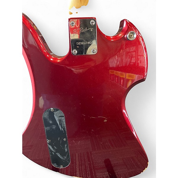 Used Bronze By B.c. Rich Mockingbird red Solid Body Electric Guitar