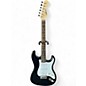 Used Starcaster by Fender Stratocaster black Solid Body Electric Guitar thumbnail