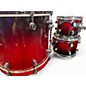 Used PDP by DW 4 Piece all maple m5 series redburst Drum Kit
