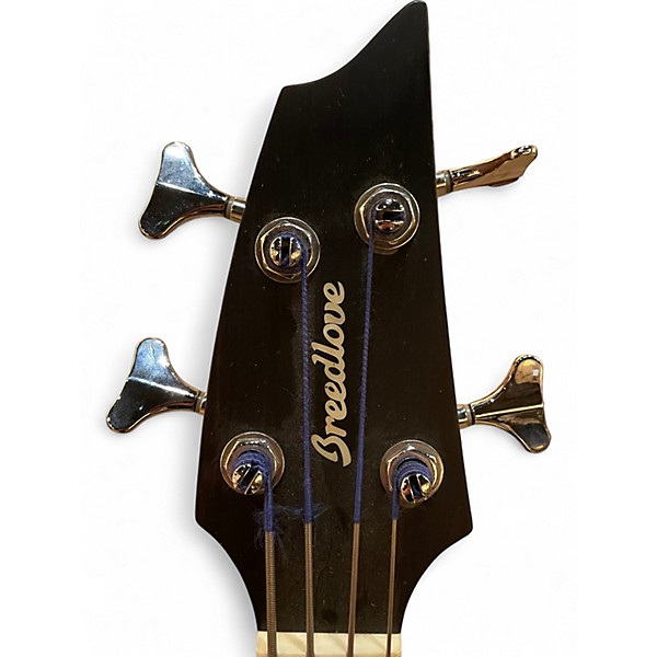 Used Breedlove SLOLO JUMBO CE BASS FL NATURAL Acoustic Bass Guitar