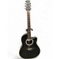 Used Ovation CC-057 CELEBRITY BLACK Acoustic Electric Guitar thumbnail