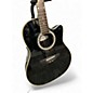 Used Ovation CC-057 CELEBRITY BLACK Acoustic Electric Guitar