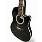Used Ovation CC-057 CELEBRITY BLACK Acoustic Electric Guitar