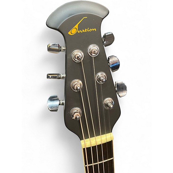 Used Ovation CC-057 CELEBRITY BLACK Acoustic Electric Guitar