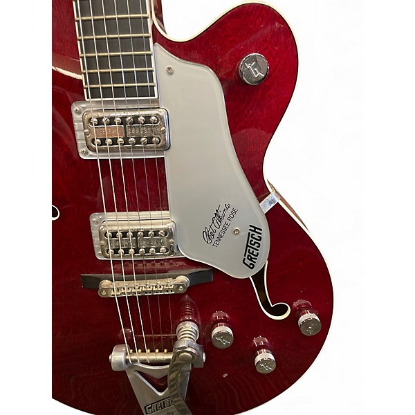 Used Gretsch Guitars G6119 Chet Atkins Signature Tennessee Rose Deep Cherry Hollow Body Electric Guitar