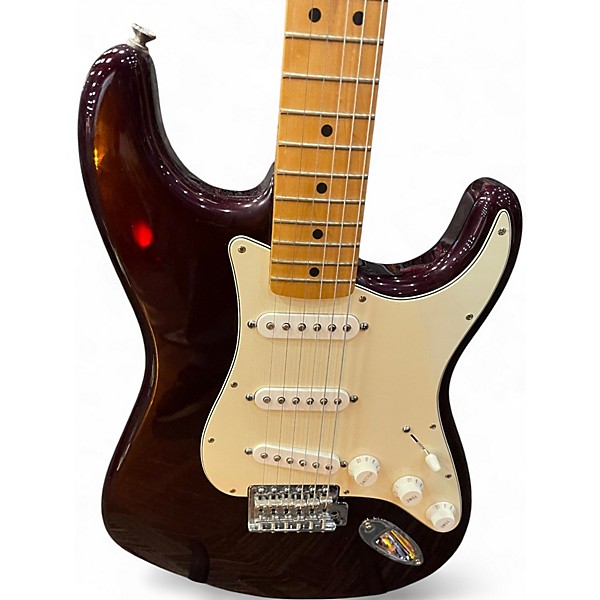 Used Fender Stratocaster Purple Solid Body Electric Guitar