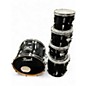 Used Pearl 5 Piece Vision Series Black Drum Kit thumbnail