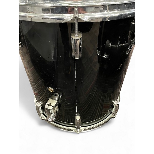 Used Pearl 5 Piece Vision Series Black Drum Kit