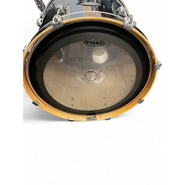 Used Pearl 5 Piece Vision Series Black Drum Kit